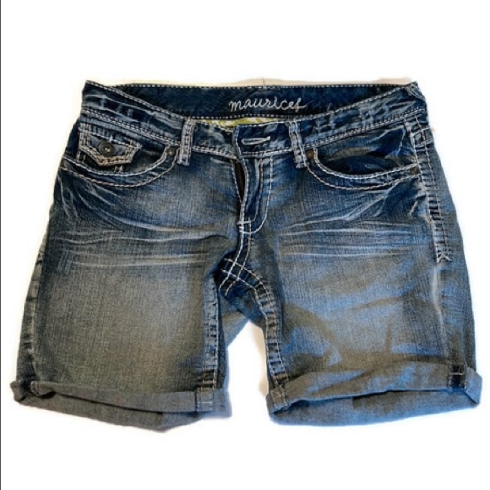 Maurice’s Bermuda Jean Shorts Size 1/2